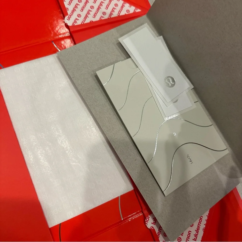 Lululemon Athletica Red Gift Box 2025 (Small Size)